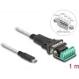 DeLOCK Adapter USB Type-C na port szeregowy RS-422/485 męski 1 m 5 V