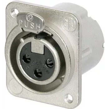 Neutrik NC3FD-LX-M3 Akcesorium łączności Srebrny