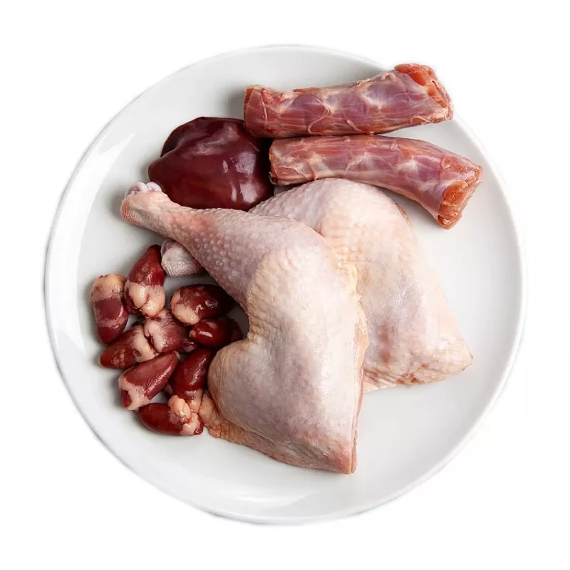 Mokra karma dla kotów 3coty 53 Chicken Duck Kidney Care puszka 180 g, pełnoporcjowa dieta dla dorosłych kotów, białko 17%, tłuszcz 7%, wilgotność 68%