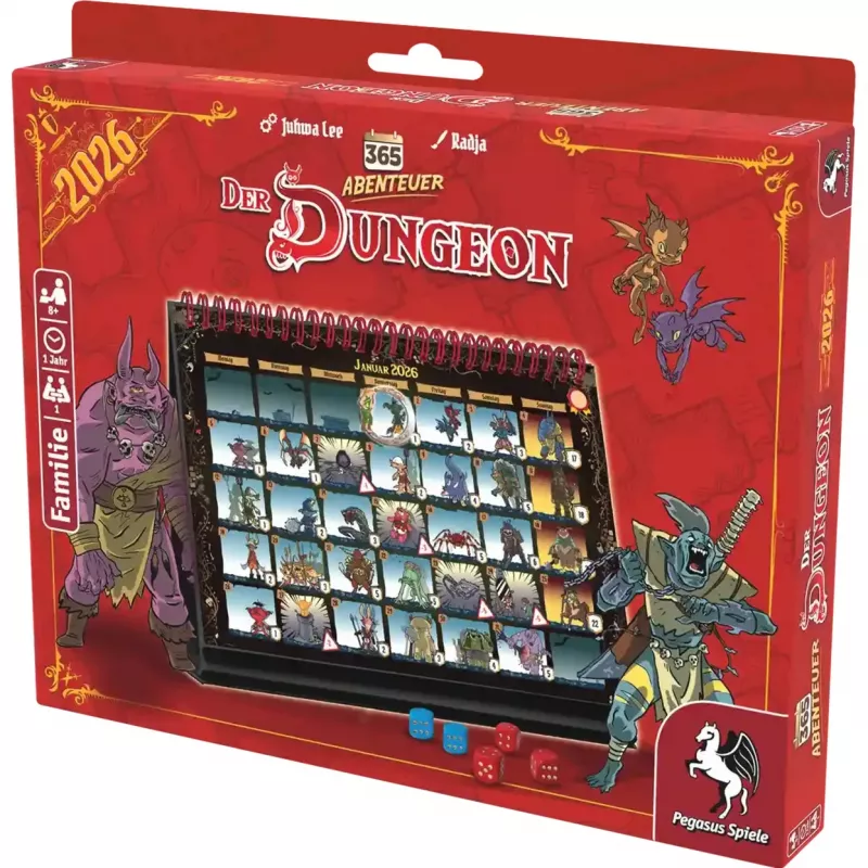 365 adventure – Der Dungeon (Edycja 2026), gra logiczna