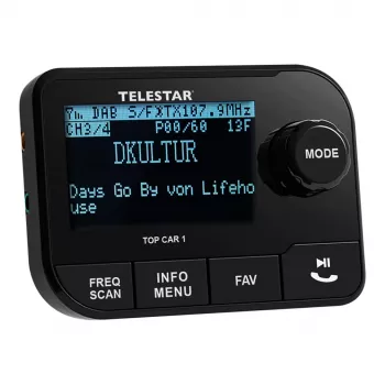 TELESTAR TOP CAR 1 DAB+Radios Adapter samochodowy