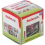 FISCHER DOWEL DUOPOWER 8x40 S 50szt. Z WKRĘTEM