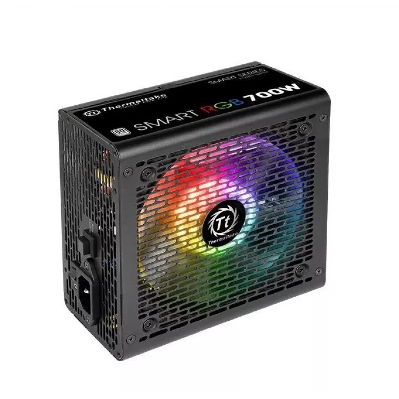 Zasilacz Smart 700W RGB, 80PLUS, 230V EU, 2xPEG, 120mm, Single Rail