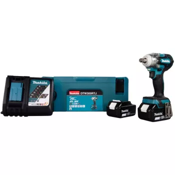 Zakrętarka udarowa Makita DTW300RTJ 3200 obr./min, 18V, 2 baterie