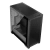 Obudowa komputerowa MODECOM VOLCANO EXPANSE S MIDI Czarna — szkło hartowane, USB-C, obsługa micro ATX, GPU do 430 mm