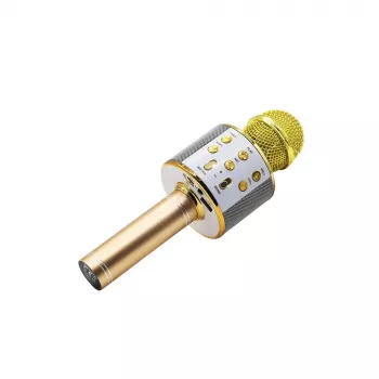 Mikrofon MANTA MIC10-G Gold kardioidalny przenośny — kardioidalny pojemnościowy, ręczny
