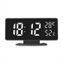 Cyfrowy budzik LED GreenBlue GB395 z wyświetlaczem temperatury