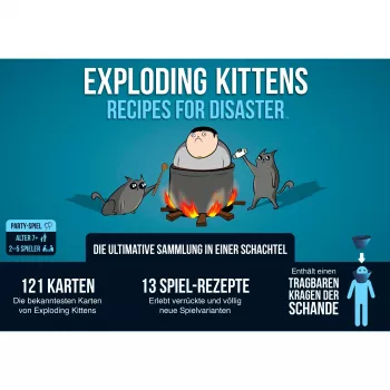 Exploding Kittens - Recipes for Disaster, gra karciana