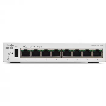 CISCO Catalyst 1200 8-portowy GE Desktop Ext PS PoE Input
