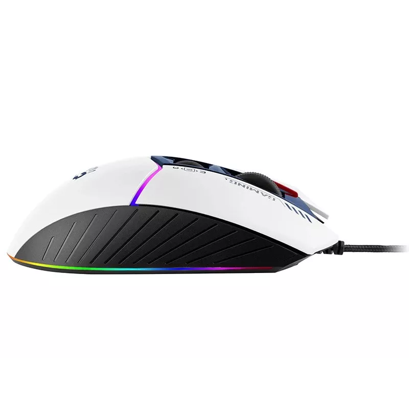 Mysz gamingowa A4Tech Bloody W95Max USB — praworęczna, biała, 12000 DPI, 1 ms, 250 ips, 125/2000 Hz