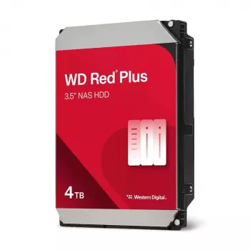Wewnętrzny HDD Western Digital czerwony Plus WD40EFZZ 4 TB 5400 RPM 128 MB 3,5 cala SATA III