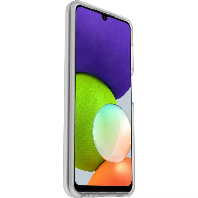 React + Trusted Glass przezroczyste etui ochronne + szkło hartowane do Samsung Galaxy A22