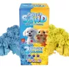 Zestaw kreatywny dla dzieci TUBAN Tuban SET FLUFFY SAND – niebieski i żółty, 2 × 70 g, wiek 3+