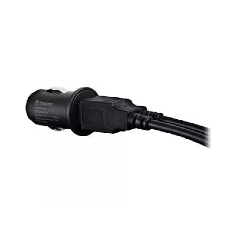 Transcend TS-DPL3 - Zasilacz samochodowy - 2.4 A - 2 porty wyjściowe (2 x USB)