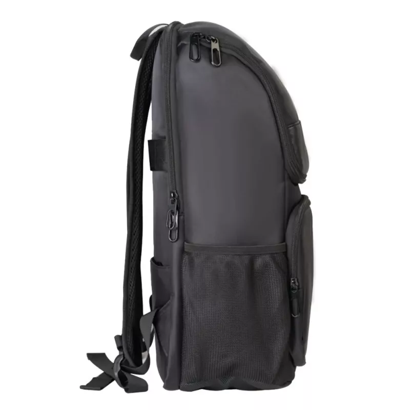 Plecak Vention KROB0 19 L kompaktowy plecak typu rack, PU, do laptopa do 15,6 cala, 450×280×150 mm, czarny
