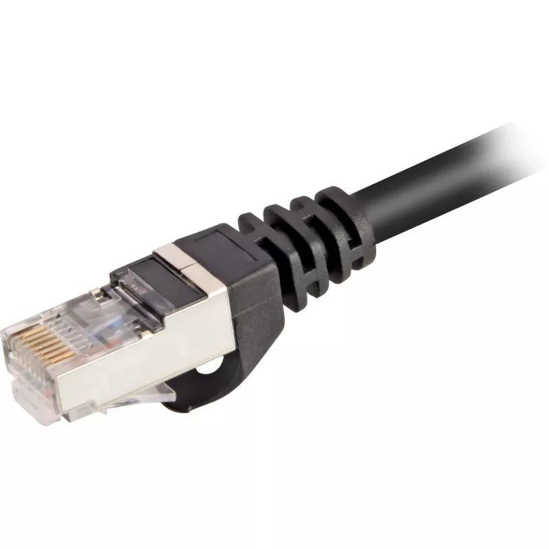 Kabel sieciowy Sharkoon RJ45 Cat.6 SFTP 1.5m Czarny