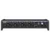 Interfejs audio Tascam US-4X4HR – 4x XLR combo, 4 wyjścia analogowe, 56 dB przedwzmacniacz mikrofonowy, 192 kHz, USB 2.0, desktop, czarny