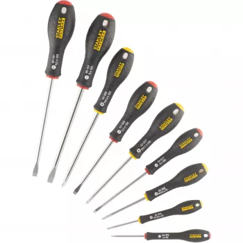 Zestaw wkrętaków ręcznych STANLEY FATMAX FMHT65439-0 — wkrętaki płaskie, różne rozmiary