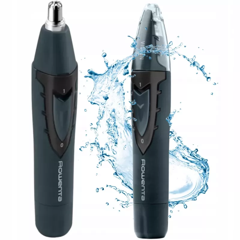 Precyzyjny trymer ROWENTA TN3011F0 do uszu i nosa, bateria AA 1,5 V, niebieski
