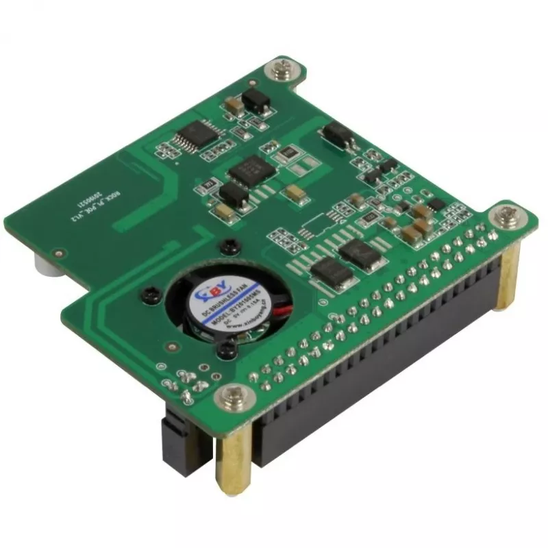 PoE Hat ALLNET dla Radxa Rock 3A 802.3at — akcesorium Power over Ethernet