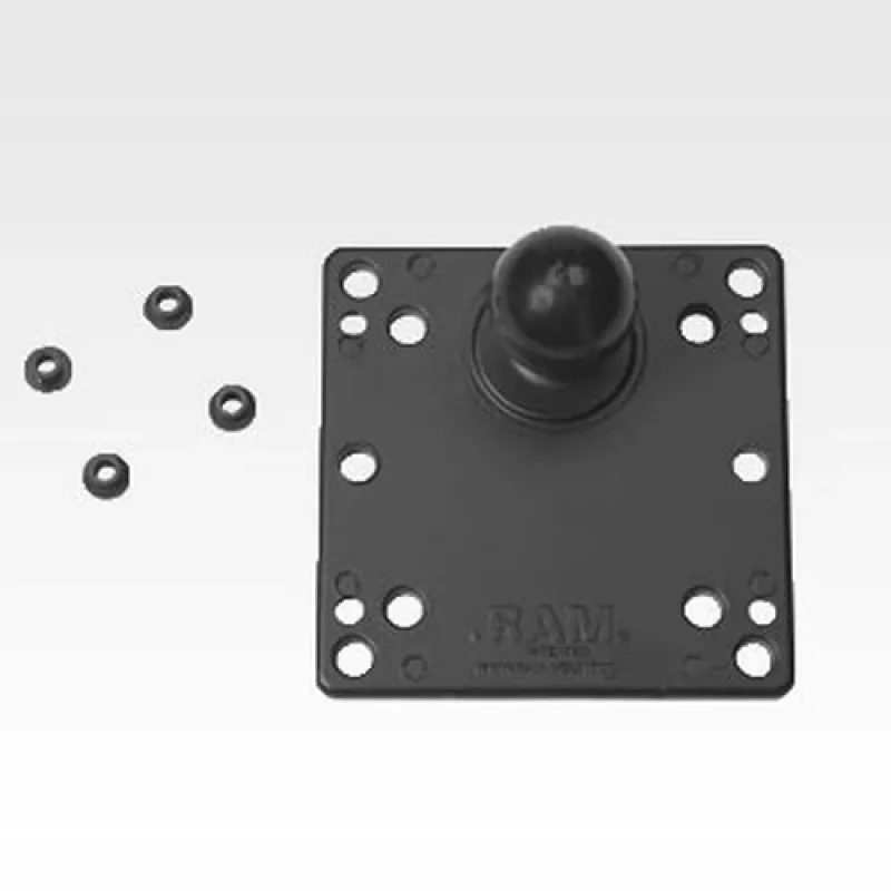 RAM Mounts płyta VESA 100x100 mm z kulą czarna 121 mm
