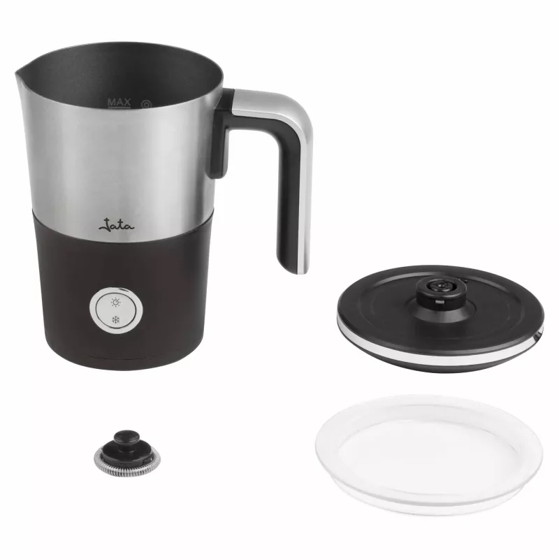 Automatyczny spieniacz do mleka JATA JECL1900 Czarny Stal nierdzewna 150ml 550W