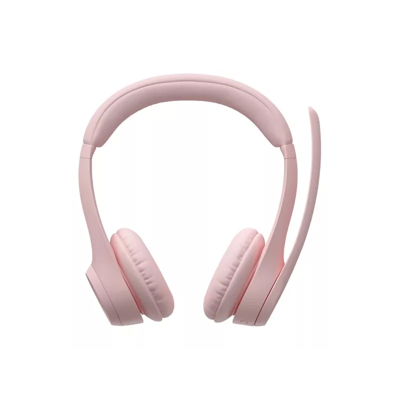 Logitech 981-001412 słuchawki/zestaw słuchawkowy Bezprzewodowe pałąkowe Biuro/Centrum telefoniczne Bluetooth Różowy