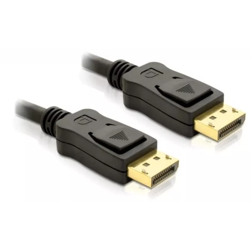 Kabel DisplayPort DeLOCK 82423 1 m męski na męski czarny