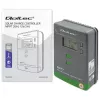 Qoltec, regulator ładowania MPPT z czujnikiem temperatury 20A 12V/24V Wyświetlacz LCD 2 x USB