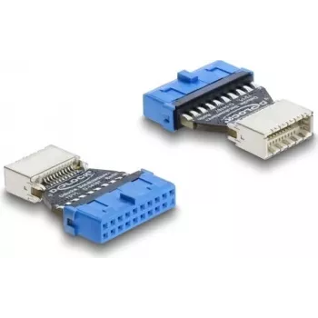 Adapter DELOCK USB 5 Gb/s 20-pinowe złącze (gniazdo kołkowe) na USB-B 5 Gb/s