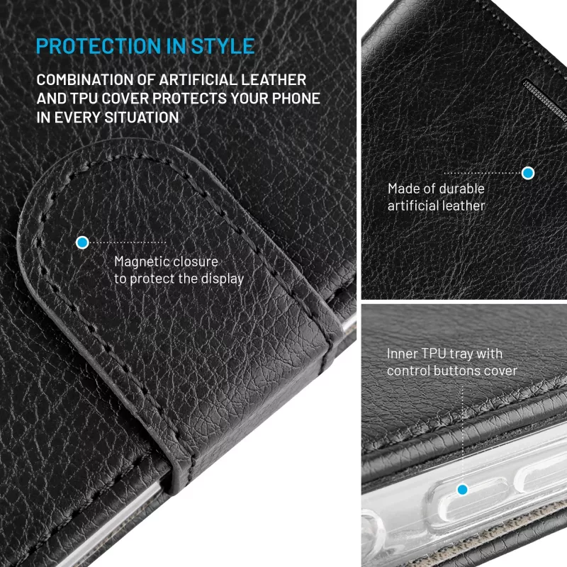 FIXED Opus do Samsung Galaxy S26+, czarny | Stałe etui ochronne