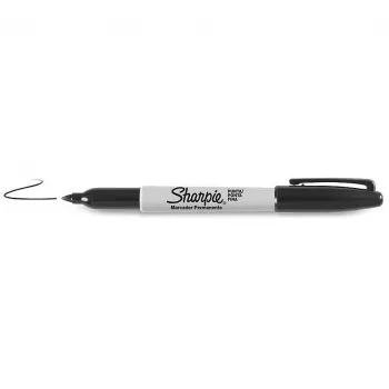 Marker permanentny Sharpie Fine Point, czarny, 12 szt.