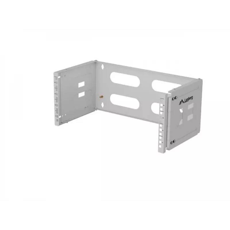 Szafa wisząca 19 inch 4U LANBERG — 497×400/240 mm, szara