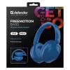 Słuchawki bezprzewodowe Defender Fre Emotion B490 — niebieskie, nauszne, Bluetooth, wbudowany mikrofon