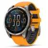 Garmin Fenix 8 3,56 cm (1,4) AMOLED 51 mm Cyfrowy 454 x 454 pikseli Ekran dotykowy Tytan Wi-Fi GPS (satelitarny)