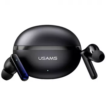 Słuchawki Bluetooth Usams TWS E02 ANC+ENC czarne