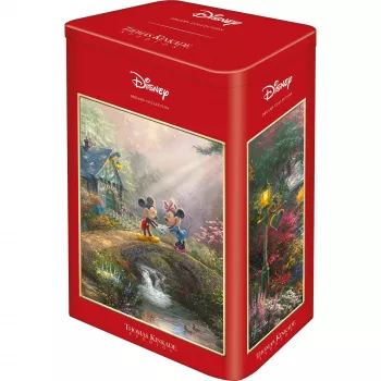 Thomas Kinkade Studios: Mickey & Minnie w puszce Nostalgia, Puzzle 500 elementów
