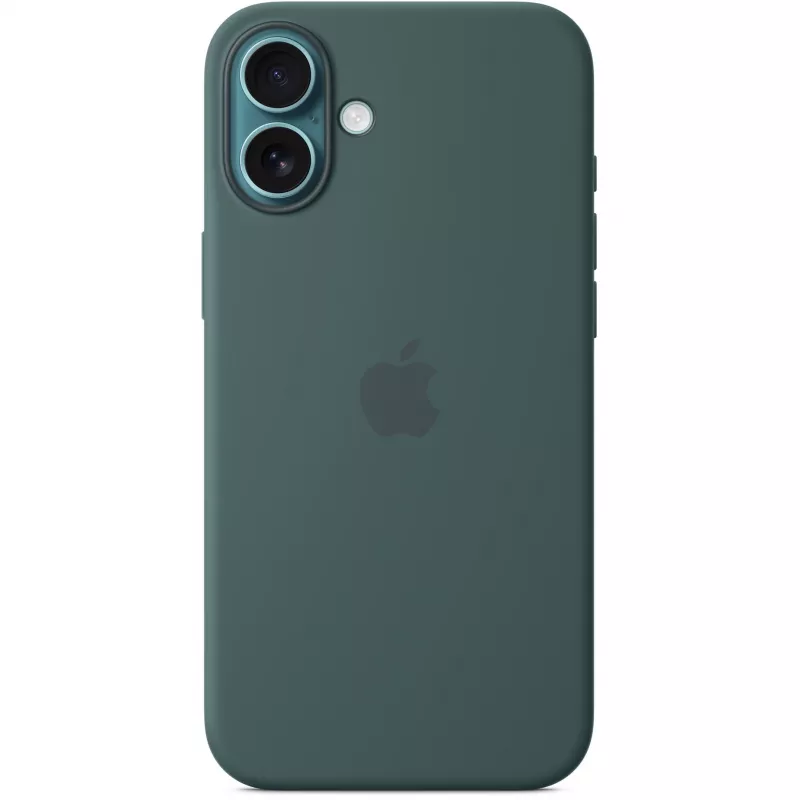 Etui silikonowe Apple iPhone 16 Plus z MagSafe – Jeziorna zieleń