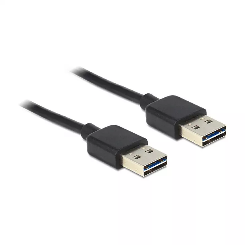 Kabel USB DeLOCK 1m USB 2.0 A czarny