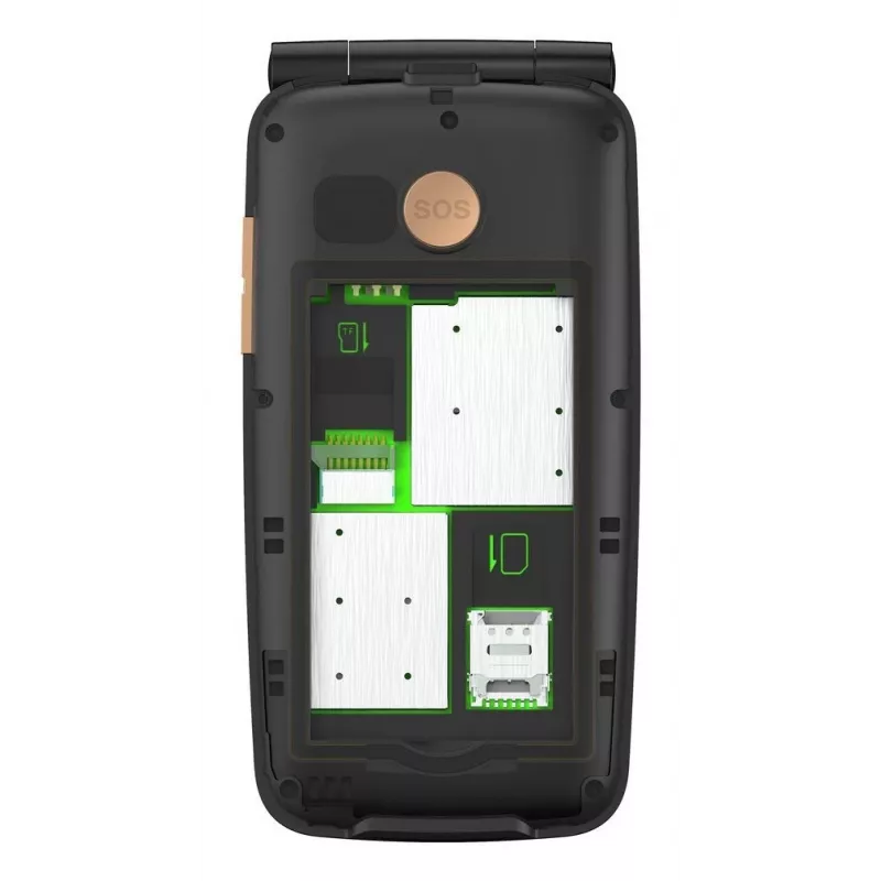 Telefon dla seniorów Gigaset GL795 7,11 cm (2,8 inch) 142 g 48MB Czarny