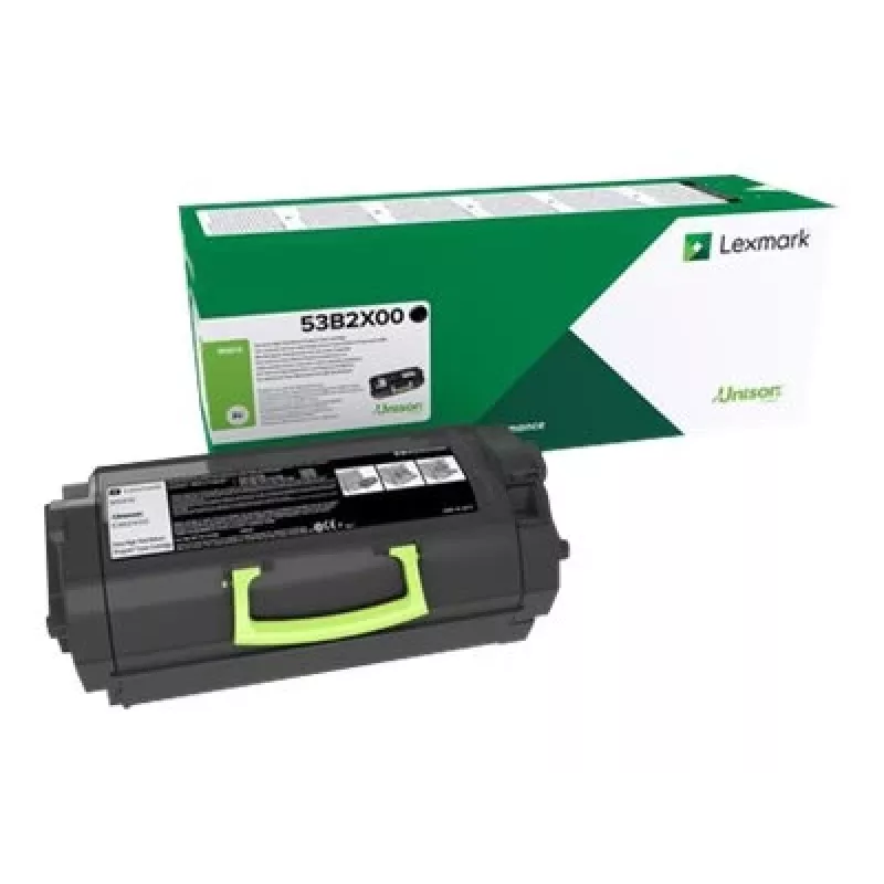 Lexmark 53B2X00 kaseta z tonerem 1 szt. Oryginalny czarny