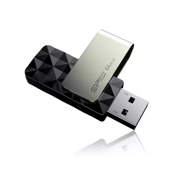Pendrive Silicon Power Blaze B30 64 GB USB Type-A 3.0 (3.1 Gen 1) Czarny