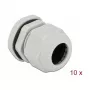 Przepust kablowy DeLOCK 60223 szary plastik 10 szt.