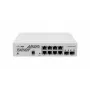 Przełącznik sieciowy MikroTik CSS610-8G-2S+IN — 8x Gigabit RJ-45, 2x SFP+ 10G, PoE, wejście 12–57 V