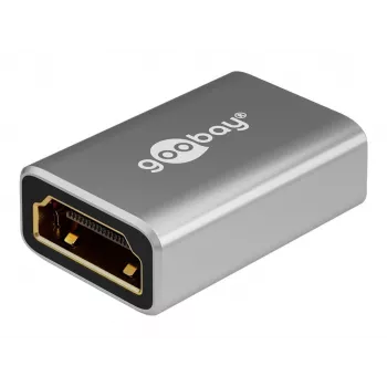 Goobay HDMI Adapter Coupling Gold-Plated 8K a 60 Hz - Socket Type A (72008)