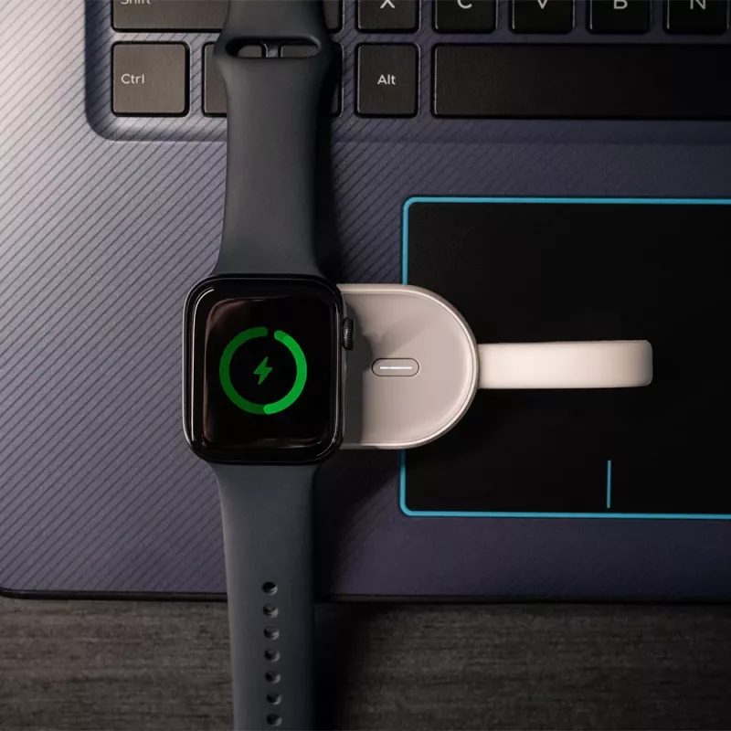 Bezprzewodowy powerbank ładowarka Tellur TLL151441 1200mAh do Apple Watch — przenośna ładowarka bezprzewodowa