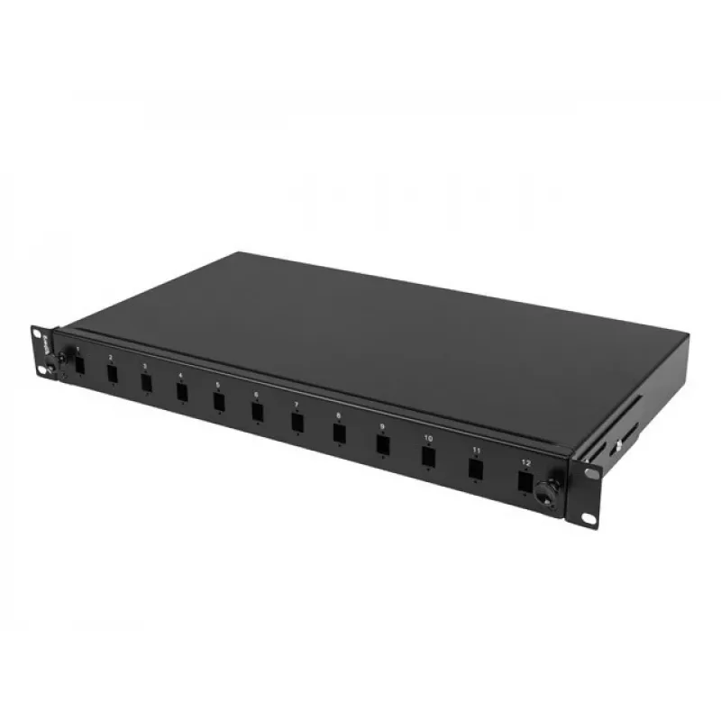 Fiber optic distribution box LANBERG FOP1-12SS-LDB — 12x SC simplex, 12x LC duplex