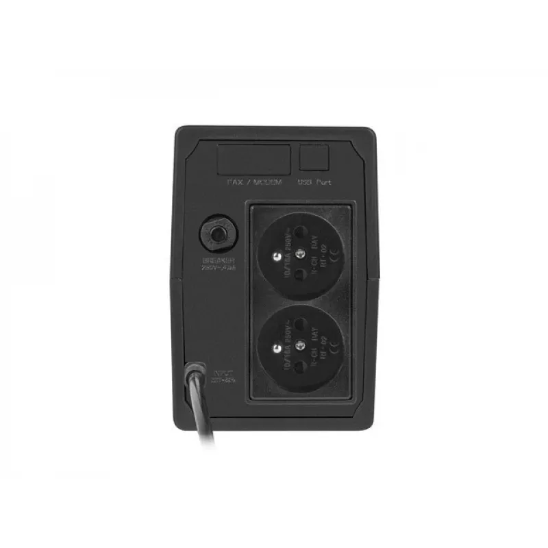 UPS ARMAC HL/850E/LED/V2 — Line-Interactive 0,85 kVA, 480 W, akumulator 12 V 7 Ah, 2× gniazda typu E, AVR, 40 dB