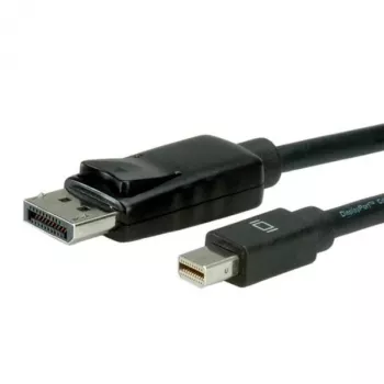 VALUE - kabel DisplayPort - Mini DisplayPort (M) na DisplayPort (M) - 1 m - zatrzask - czarny (11.99.5634)