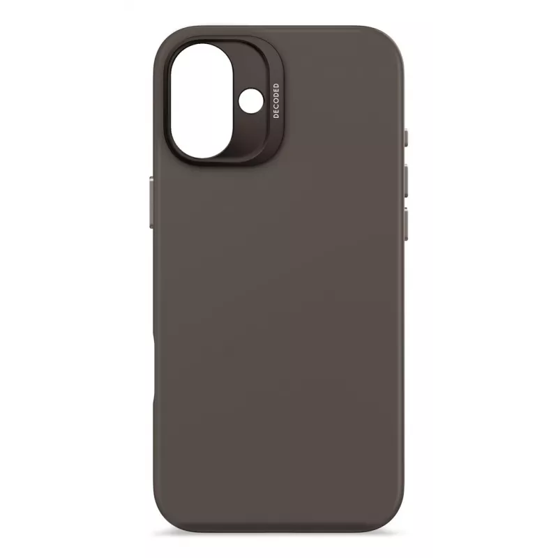 Cover Decoded Silicone etui iPhone 16 Plus 17 cm Czarny